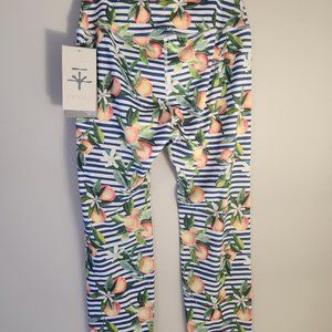 Soybu Legging size small Fruit stripe design, workout wear